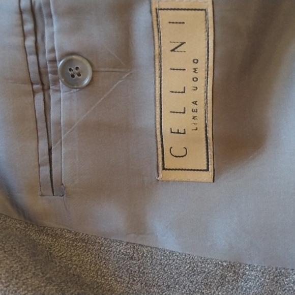 Cellini Linea Uomo Brown Wool Suit 40R - Picture 6 of 15